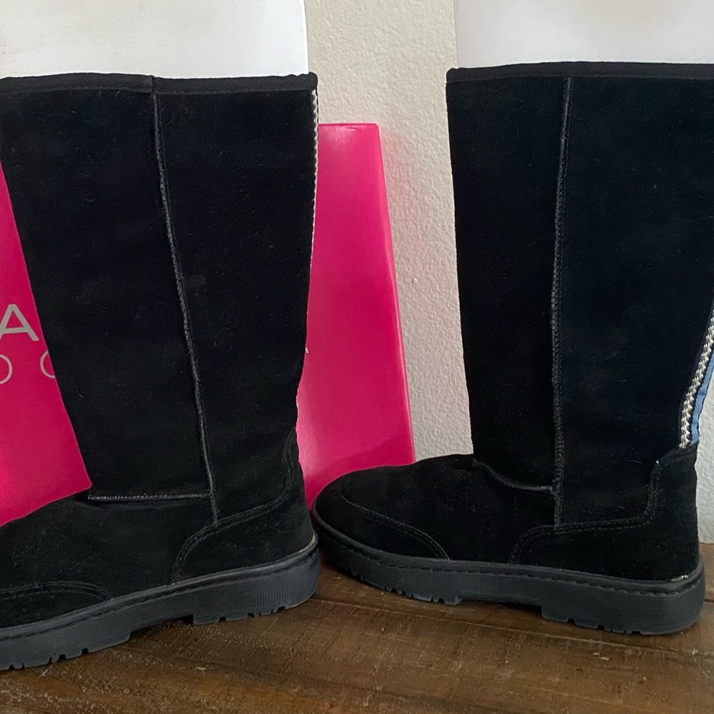 Rampage Black Suede Boots